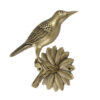 Birdie Brass Wall Decoration