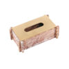 Gold Marble Tissue Box