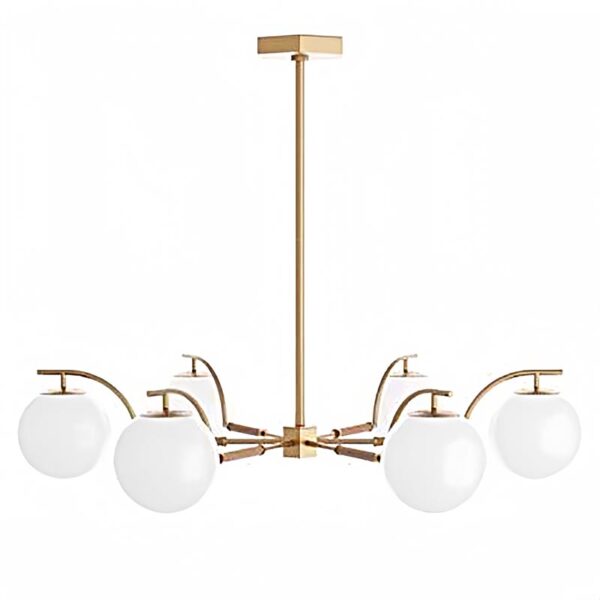 Minimalistische glazen hanglamp - Afbeelding 2