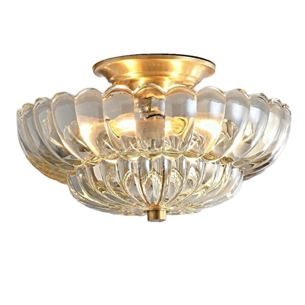 Lampada da soffitto in vetro per la casa