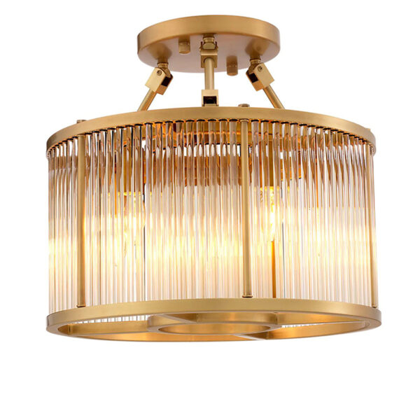 Lampu Plafon Kaca Transparan