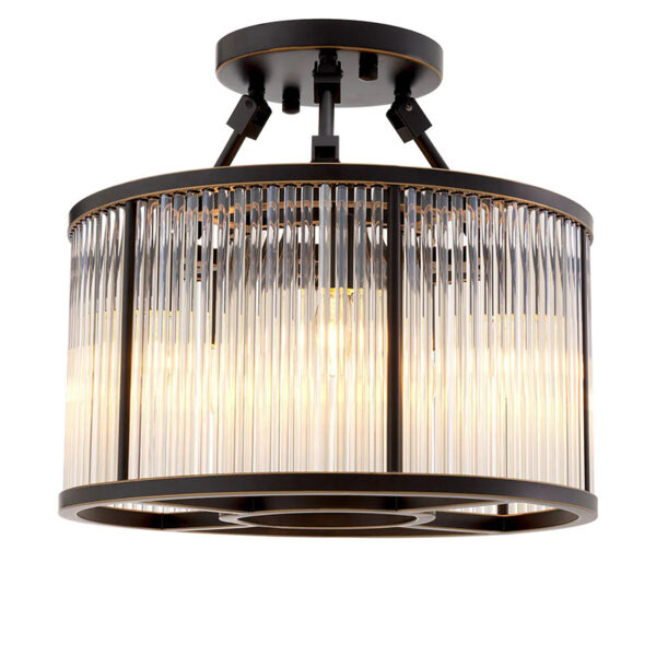 Lampu Plafon Kaca Transparan - Gambar 2