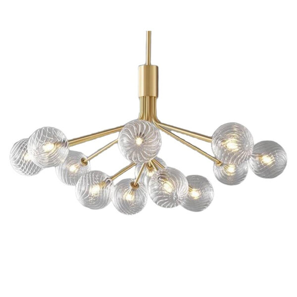 Lustre de arte de vidro de vidro - Imagem 3