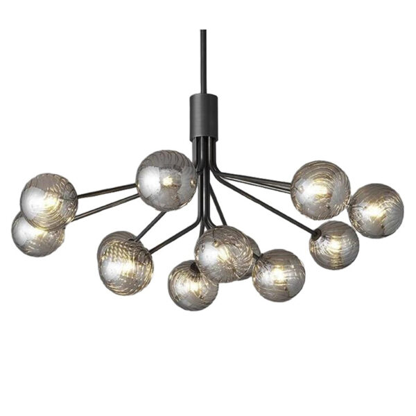 Lustre de arte de vidro de vidro - Imagem 4