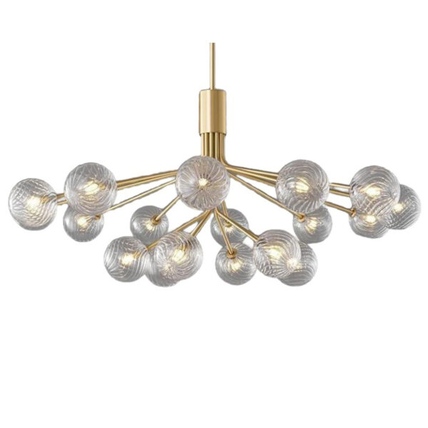Lustre de arte de vidro de vidro - Imagem 5