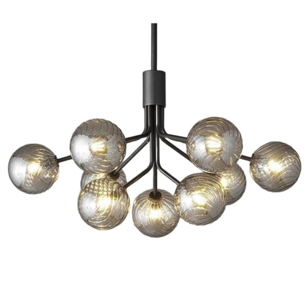 Lustre de arte de vidro de vidro - Imagem 2