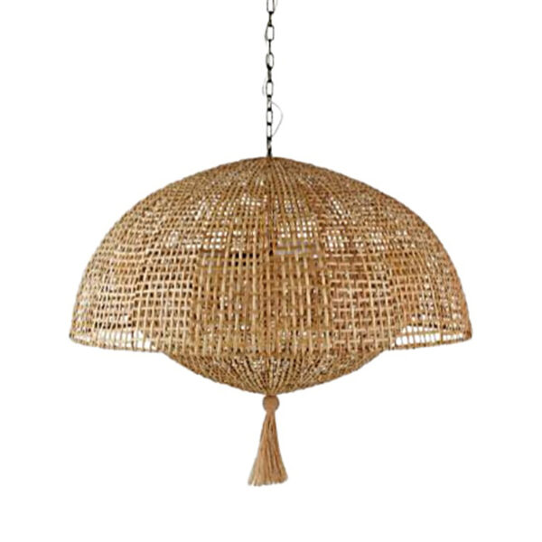 Einfach Design-Rattan-Kronleuchter