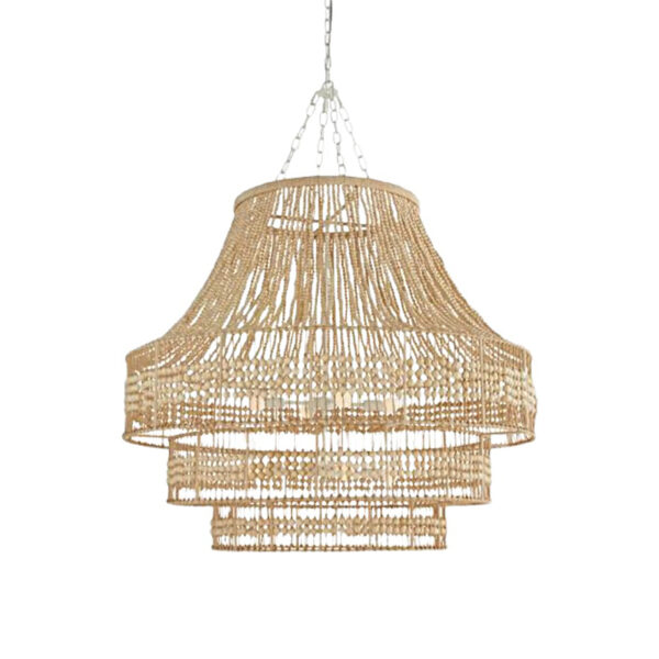 Restaurant-Kronleuchter aus Abaca-Holz - Bild 2