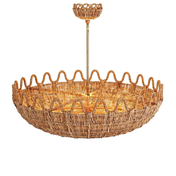 Lustre en corde Art Lampakanay