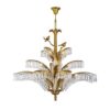 Gold Bird Crystal Pendant Lamp