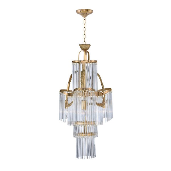 Lampe à suspension en verre transparent - Image 3