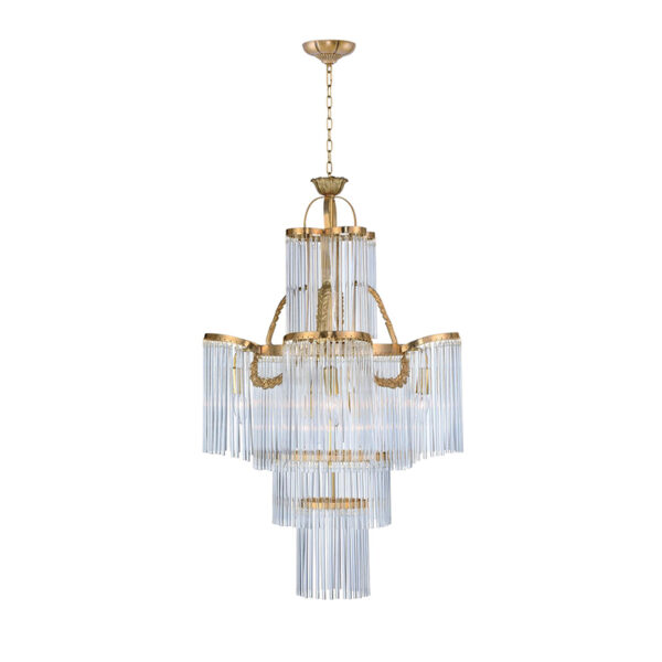 Lampe à suspension en verre transparent - Image 5