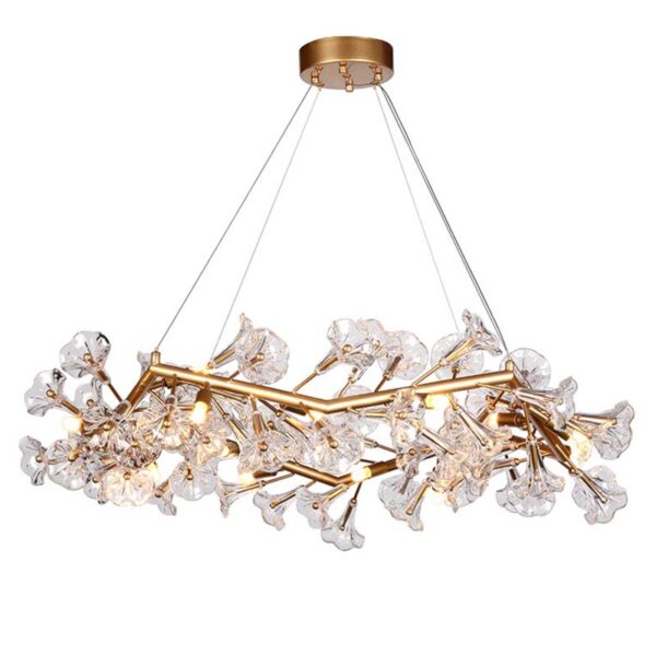 Lampe à suspension en verre fantaisie - Image 2