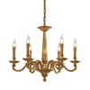Creative Brass Candle Chandelier