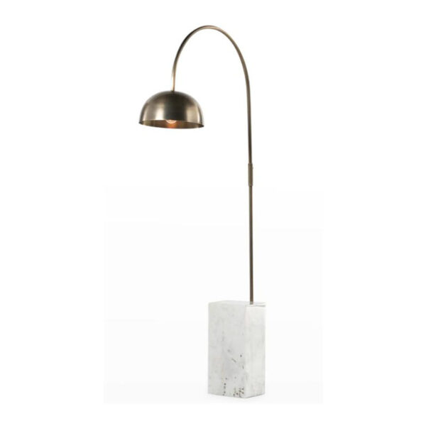 Lampada da terra in marmo per sala da pranzo