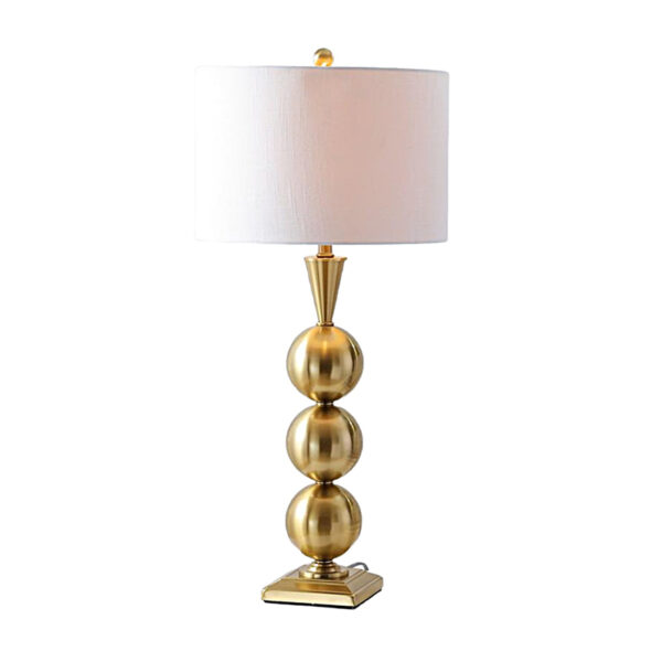 Runde Eisenkugel-Tischlampe
