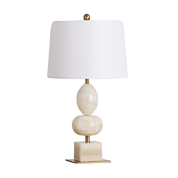 Beige Alabaster tafellamp