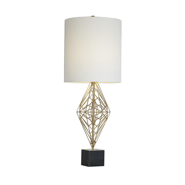Lampada da tavolo da ufficio in oro