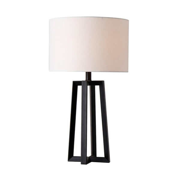 Lampe de table en ferronnerie de chambre à coucher