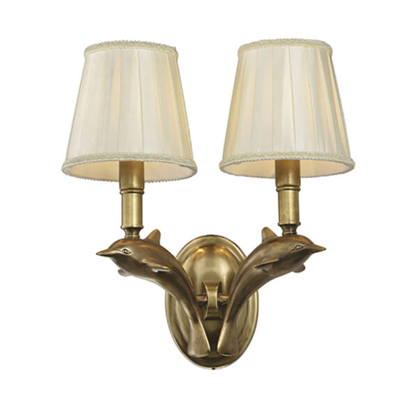 Applique Dauphin en Laiton - Image 2