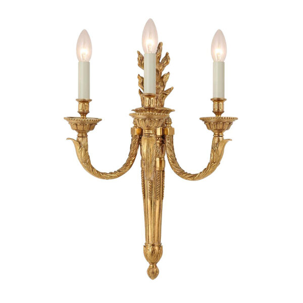 Three Heads Candle Wall Lamp