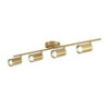 Round Brass Mirror Light