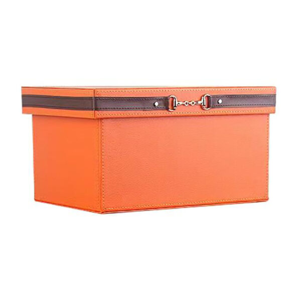 Caja de almacenamiento de naranja rectángulo - Imagen 2