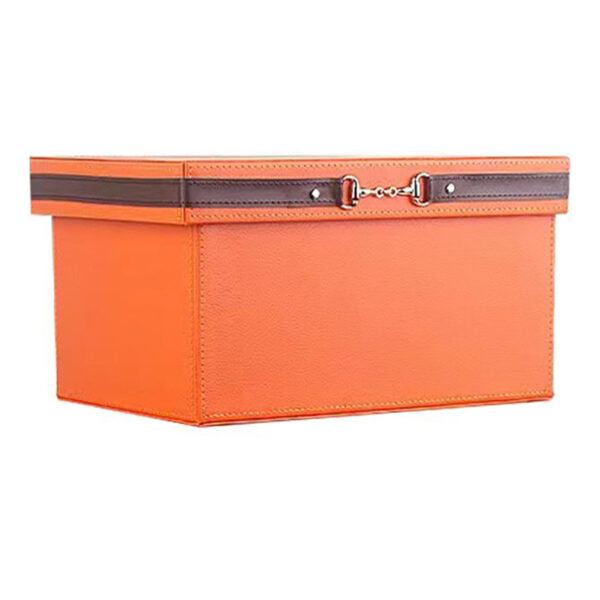 Caja de almacenamiento de naranja rectángulo - Imagen 3