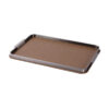 Rectangle Brown Leather Tray