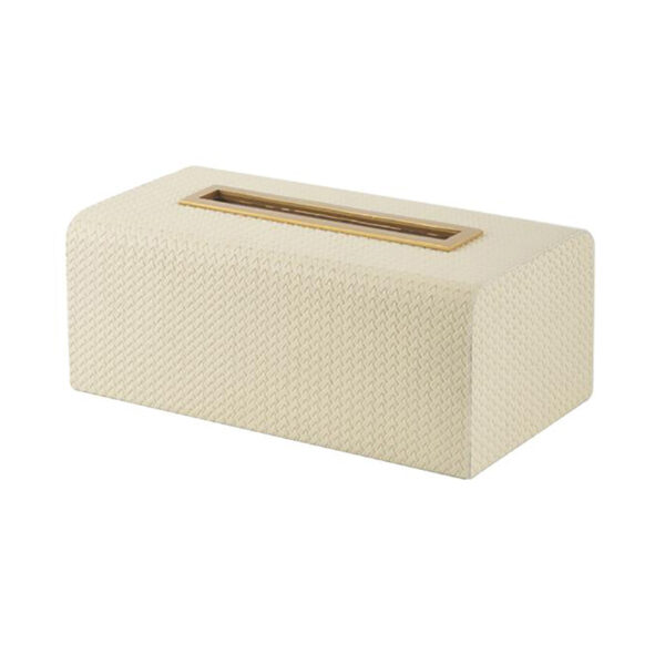 Taschentuchbox aus Leder für Zuhause - Bild 2
