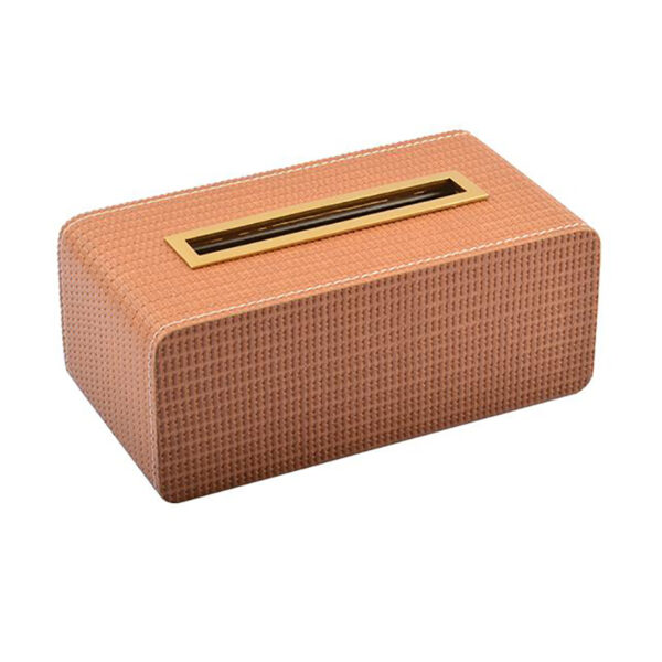Orange Square Tissue Box - Image 2