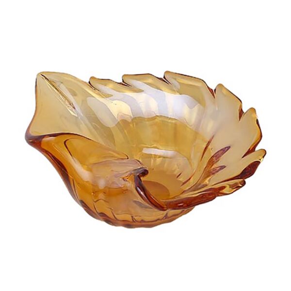 Transparent Glass Fruit Bowl