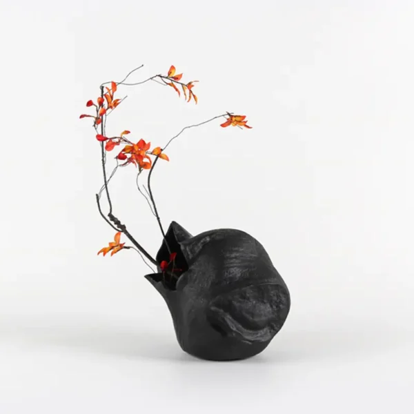 Bình nhựa đen hiện đại - Hình ảnh 2