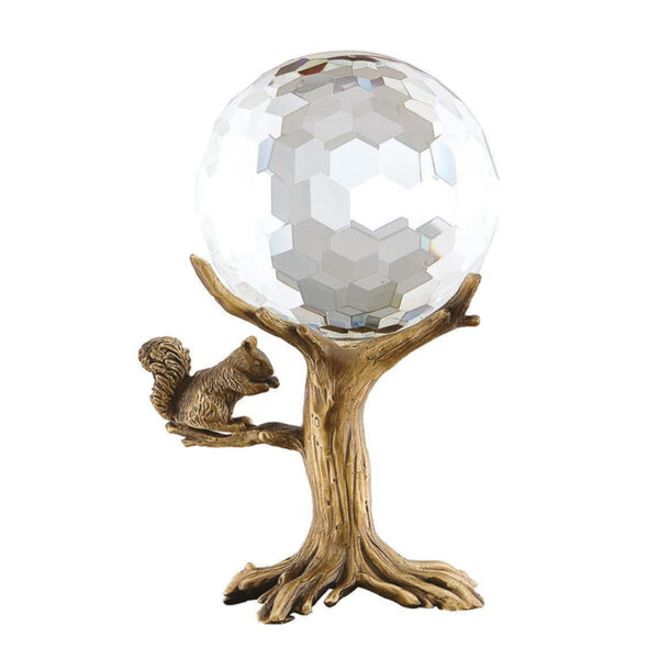 Eekhoorn kristallen bol decor