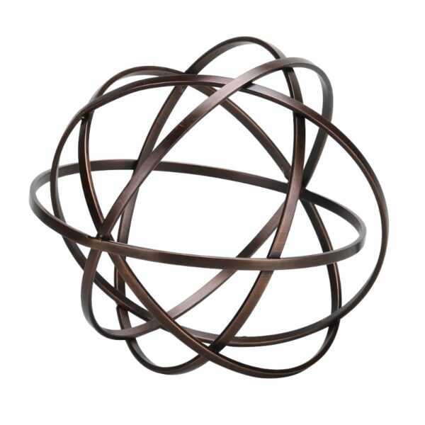 Dekorasi Rumah Twist Brown Sphere