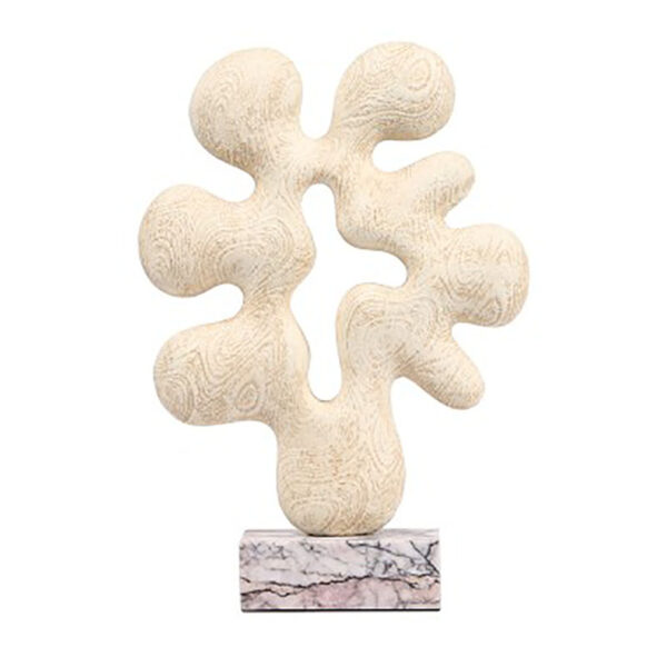 Hotel Beige Resin Home Decor