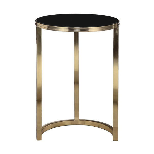 Semi-Circle Frame Marble Table
