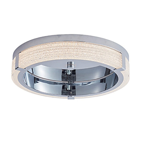 Silver Crystal Sand Ceiling Lamp