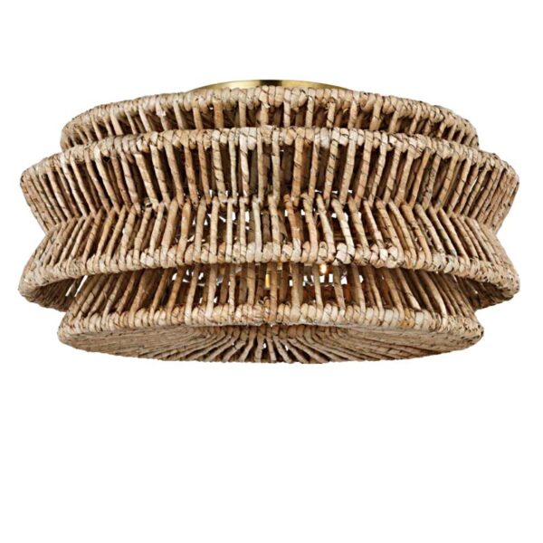 Lampada da soffitto in iuta per famiglie