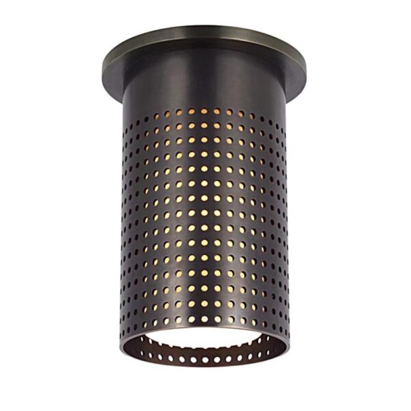 Cylinder Iron Ceiling Lamp
