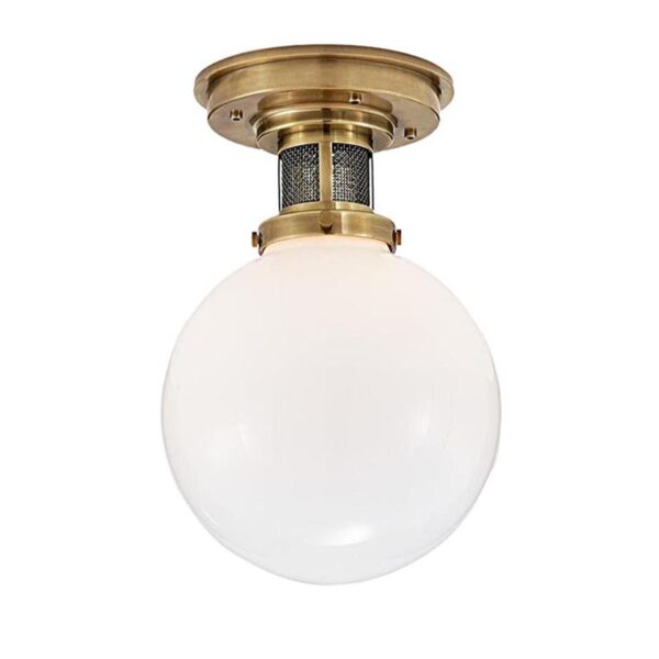 Lampu Plafon Bola Putih Bulat