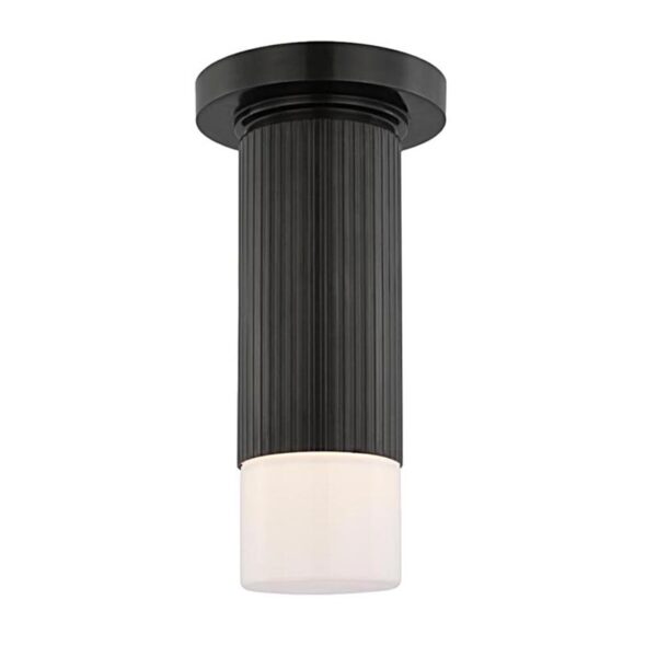 Zwarte acryl plafondlamp