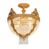 Brass Crystal Beads Ceiling Lamp