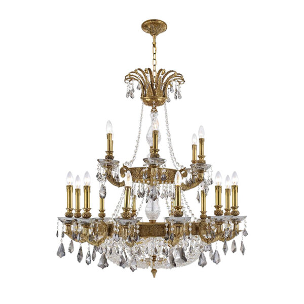 Lustre en cristal d'art classique - Image 4
