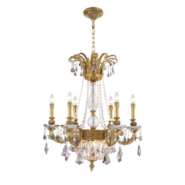 Lustre en cristal d'art classique