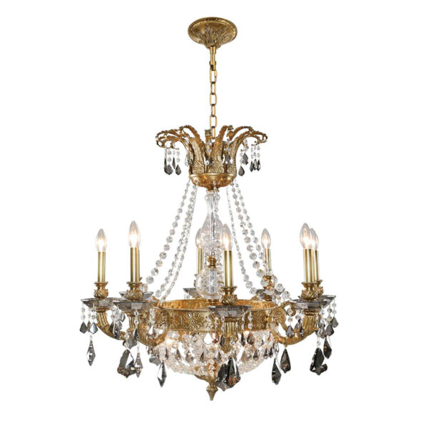 Lustre en cristal d'art classique - Image 2