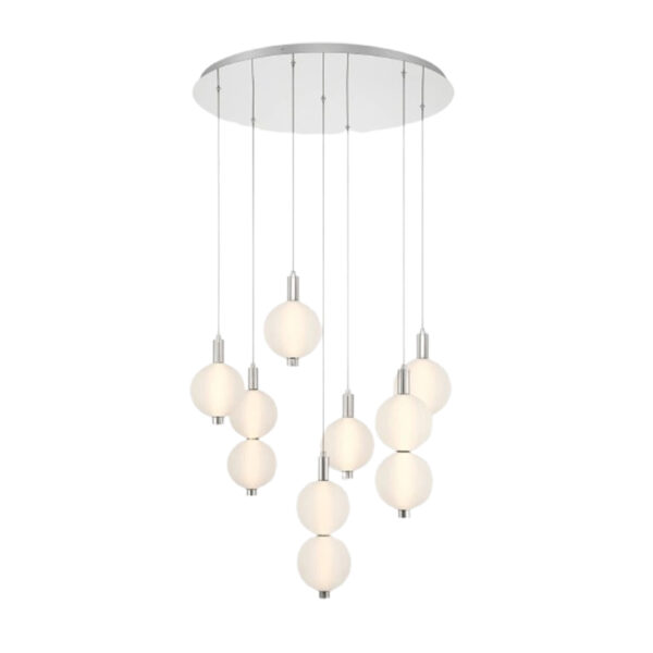 Creative Glass Ball Pendant Lamp - Image 2