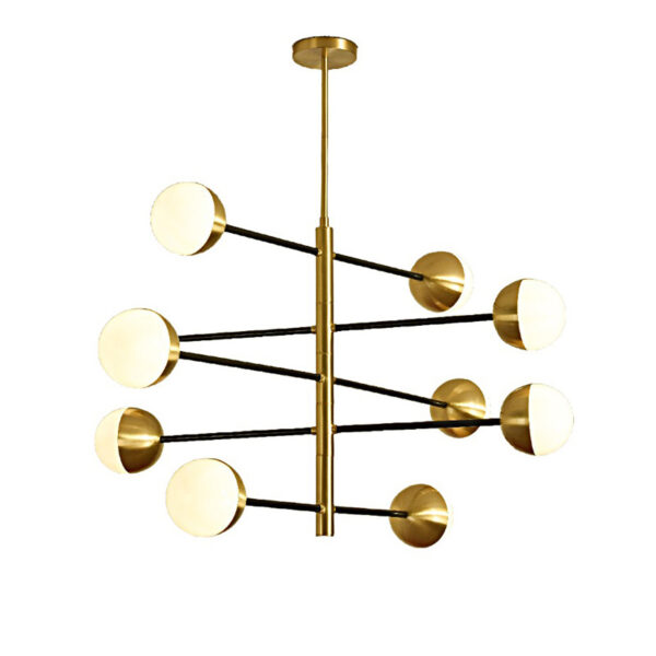 Glazen bolvormige hanglamp - Afbeelding 2