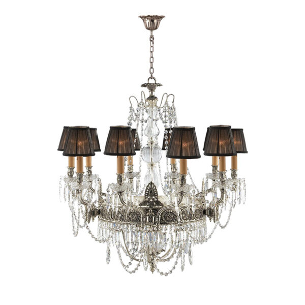 Lustre en cristal de plafond de villa - Image 2
