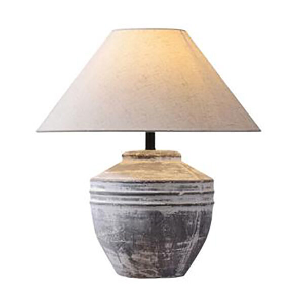 Nachttischlampe aus Keramik